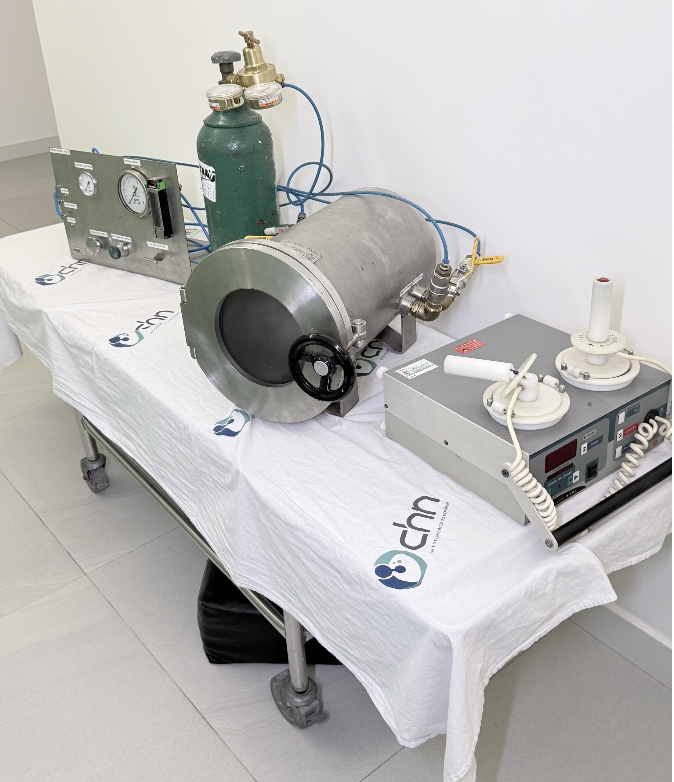 Para que serve o protótipo da câmara hiperbárica?